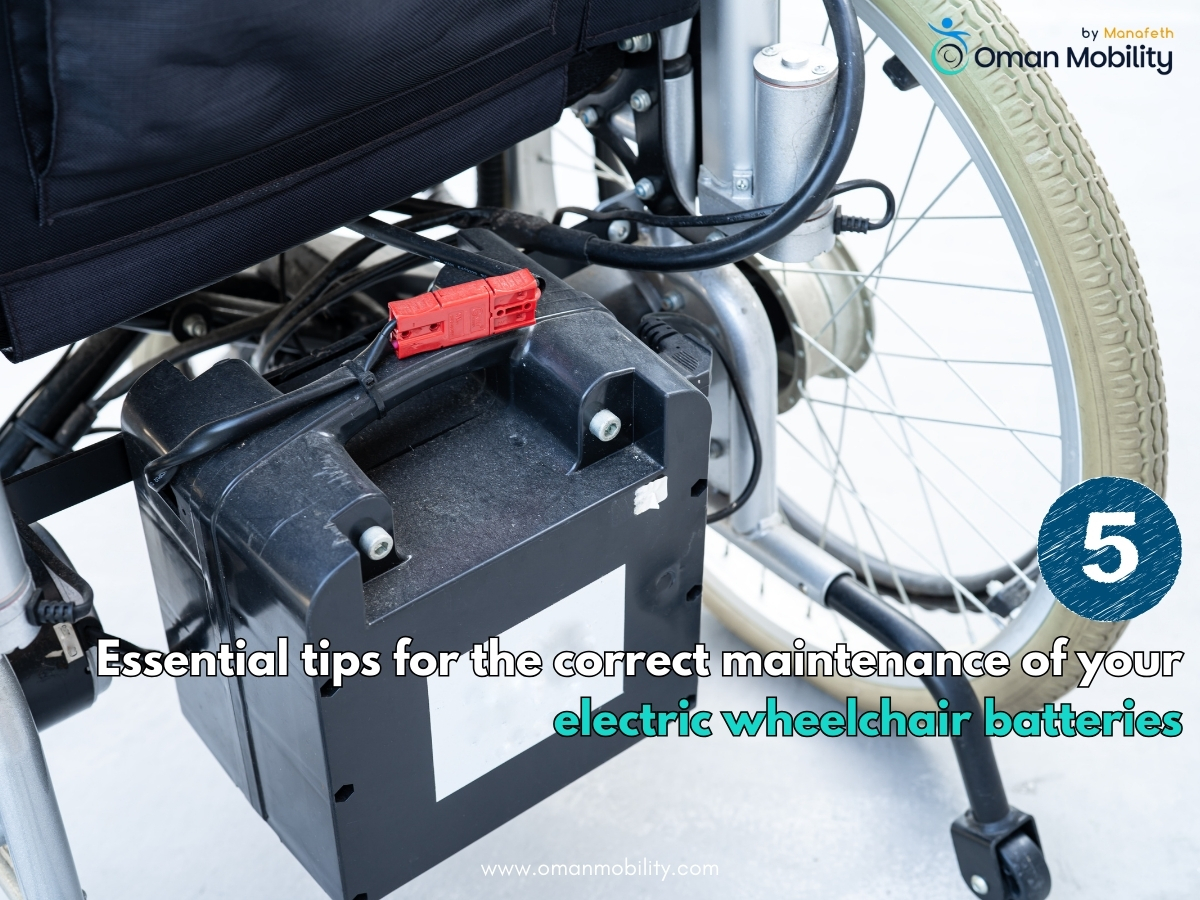 5 Essential Tips for the Correct Maintenance of Your Electric Wheelchair Batteries