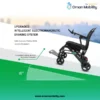 Carbon Fiber Folding Electric Wheelchair Intelligent Braking System