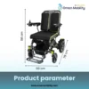 Lightweight Electric Wheelchair YE200 Product Parameter