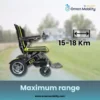 Lightweight Electric Wheelchair YE200 Maximum Range