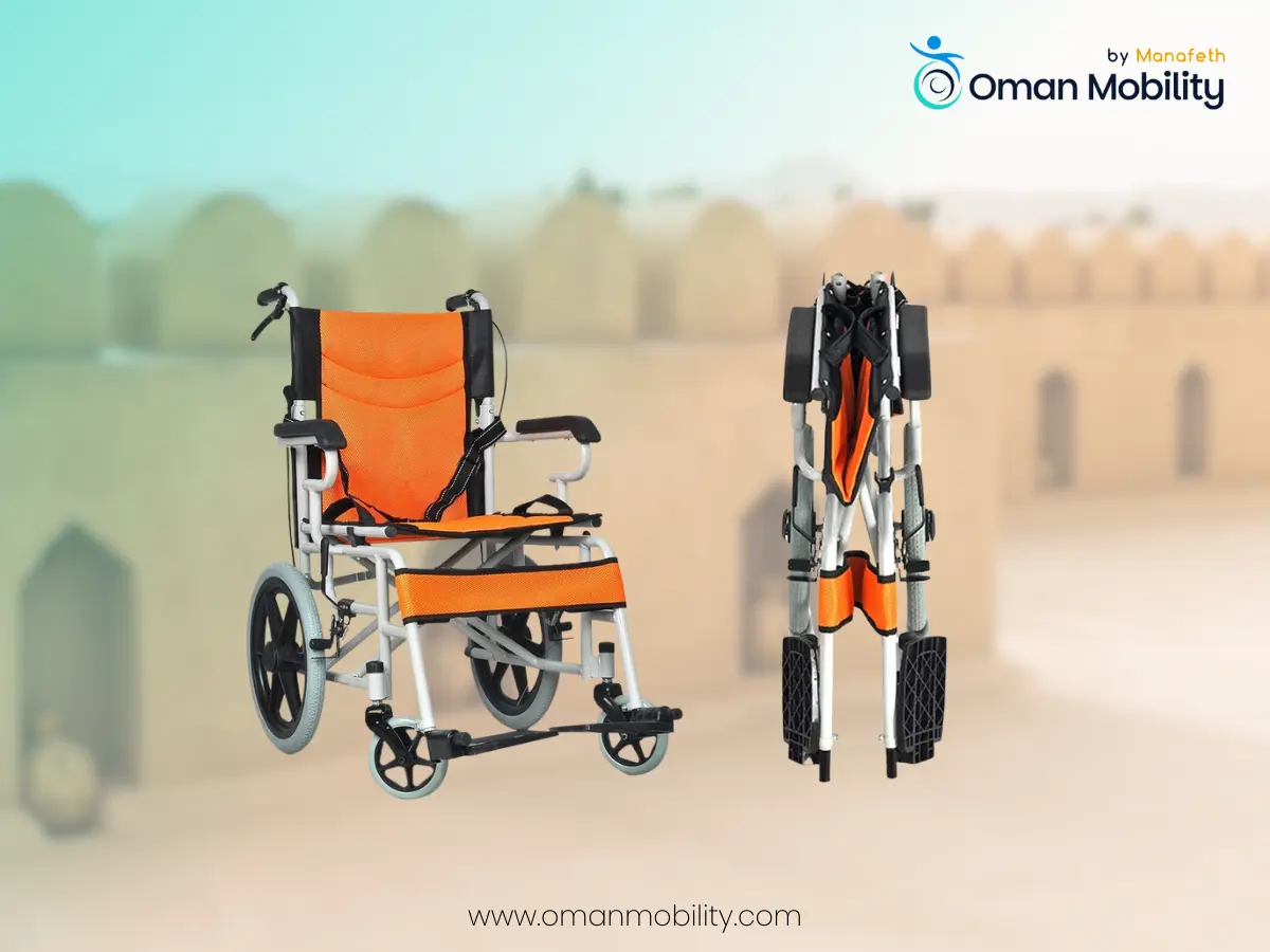 Folding wheelchair
